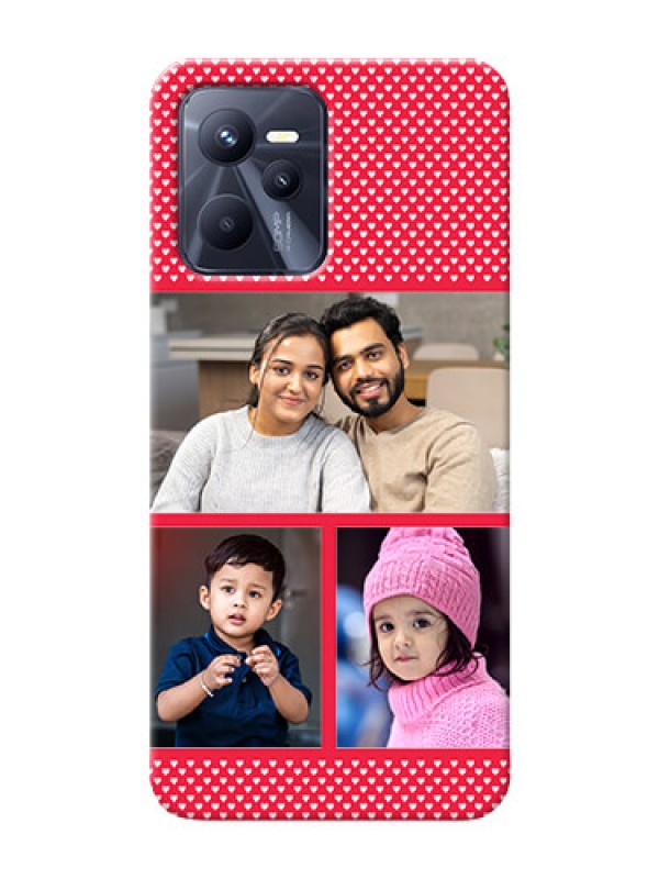 Custom Realme C35 mobile back covers online: Bulk Pic Upload Design