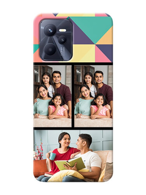 Custom Realme C35 personalised phone covers: Bulk Pic Upload Design
