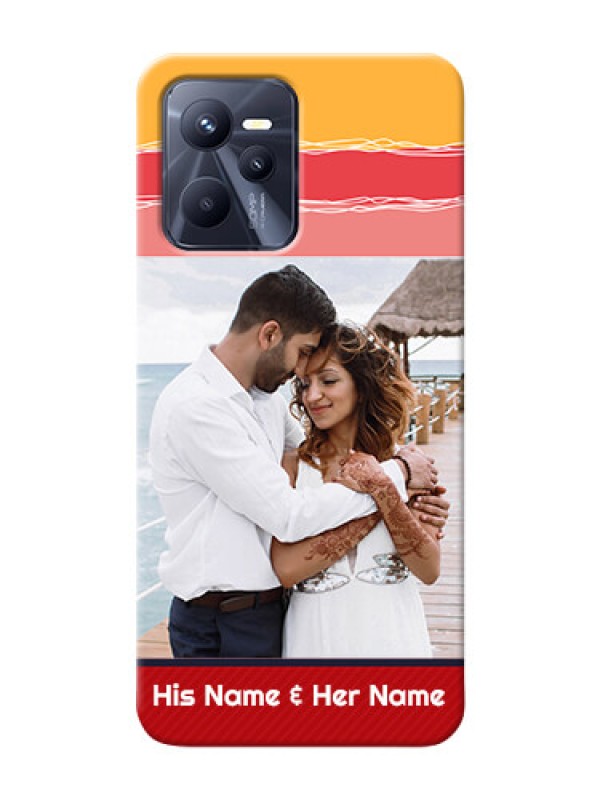 Custom Realme C35 custom mobile phone covers: Colorful Case Design