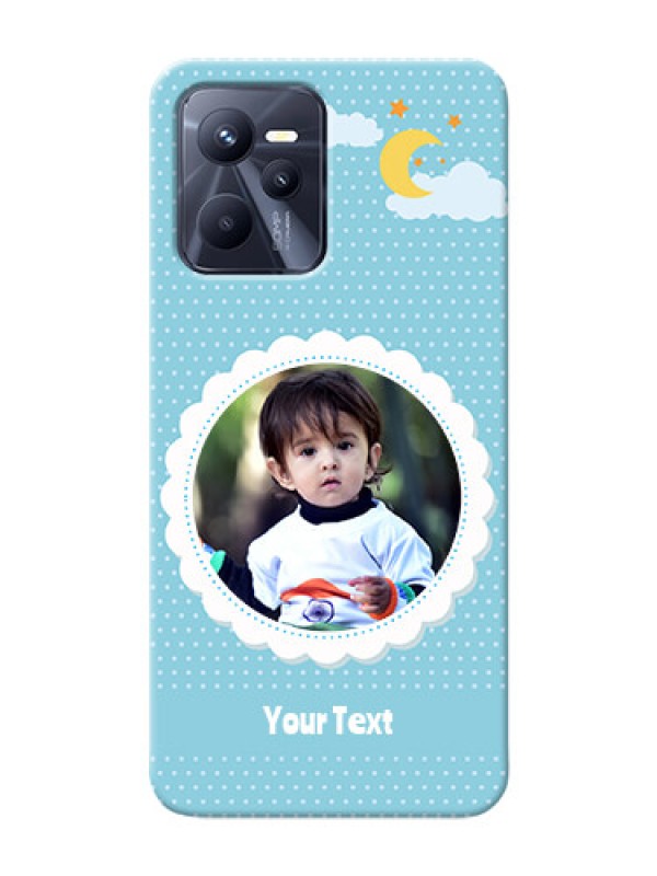 Custom Realme C35 mobile cases online: violet Pattern Design