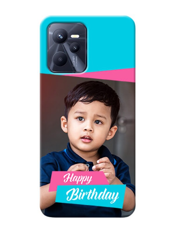 Custom Realme C35 Mobile Covers: Image Holder with 2 Color Design