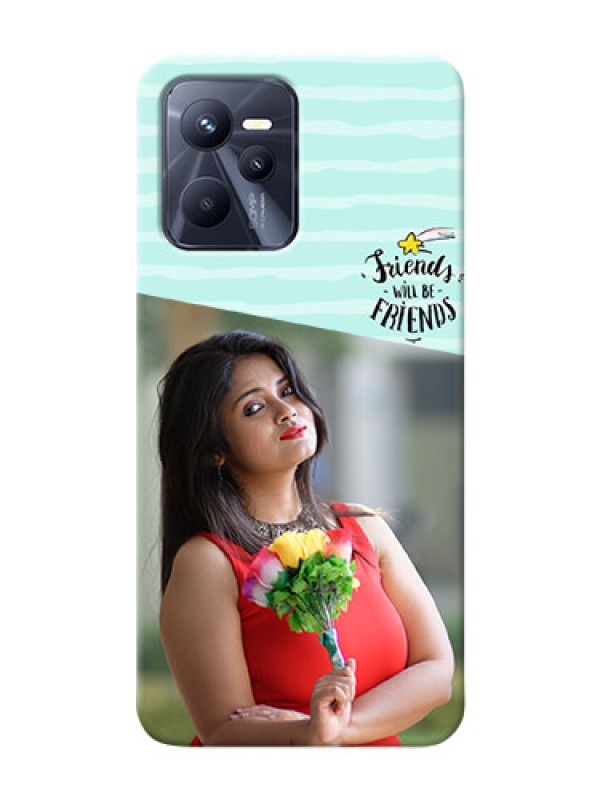Custom Realme C35 Mobile Back Covers: Friends Picture Icon Design