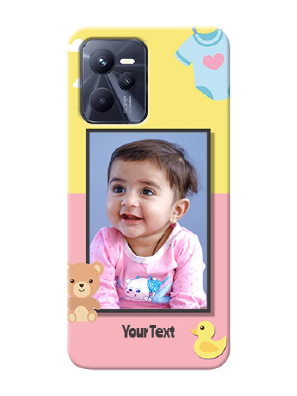 Custom Realme C35 Back Covers: Kids 2 Color Design