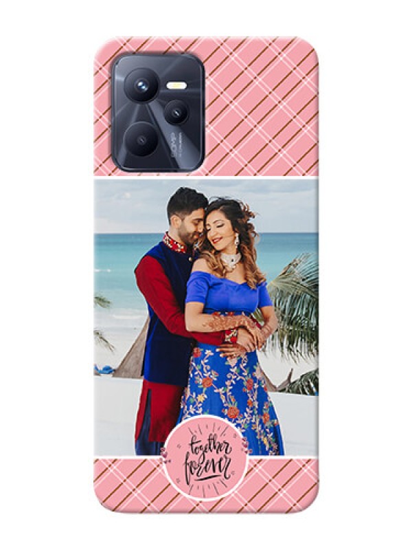 Custom Realme C35 Mobile Covers Online: Together Forever Design