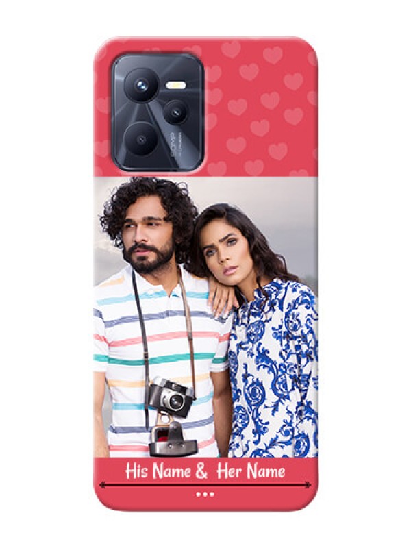 Custom Realme C35 Mobile Cases: Simple Love Design
