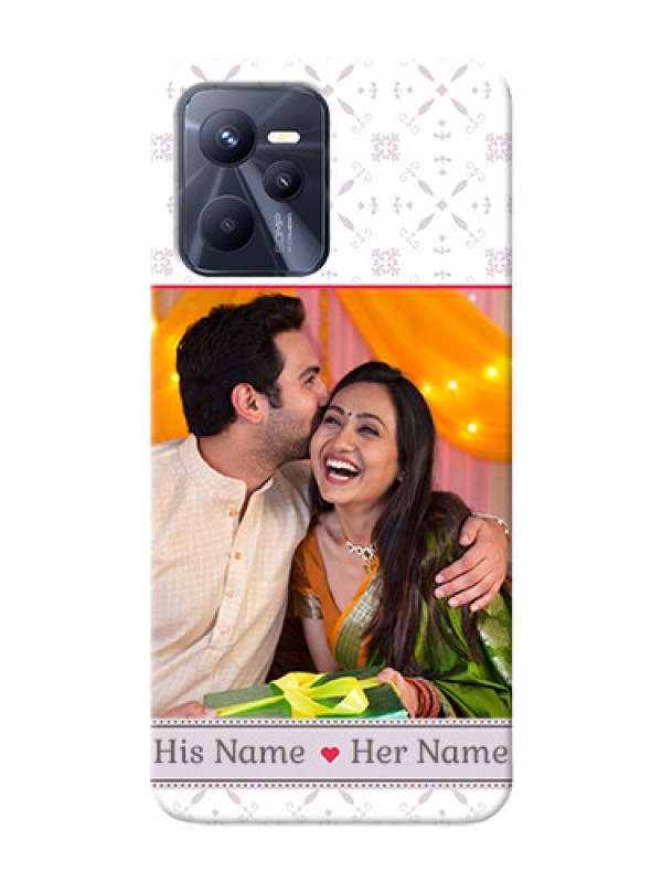 Custom Realme C35 Phone Cases with Photo and Ethnic Design