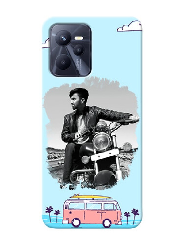 Custom Realme C35 Mobile Covers Online: Travel & Adventure Design