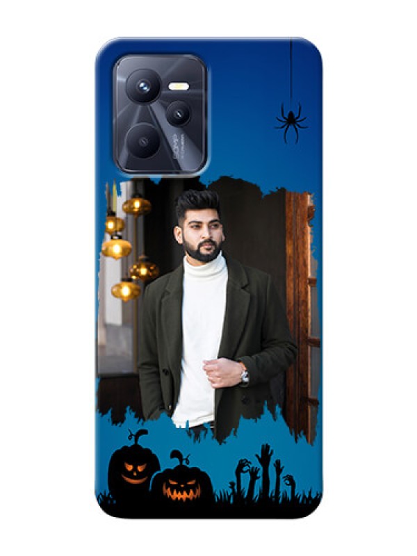Custom Realme C35 mobile cases online with pro Halloween design 