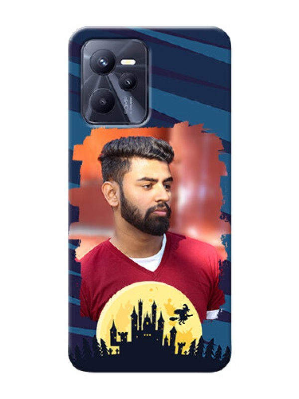 Custom Realme C35 Back Covers: Halloween Witch Design 