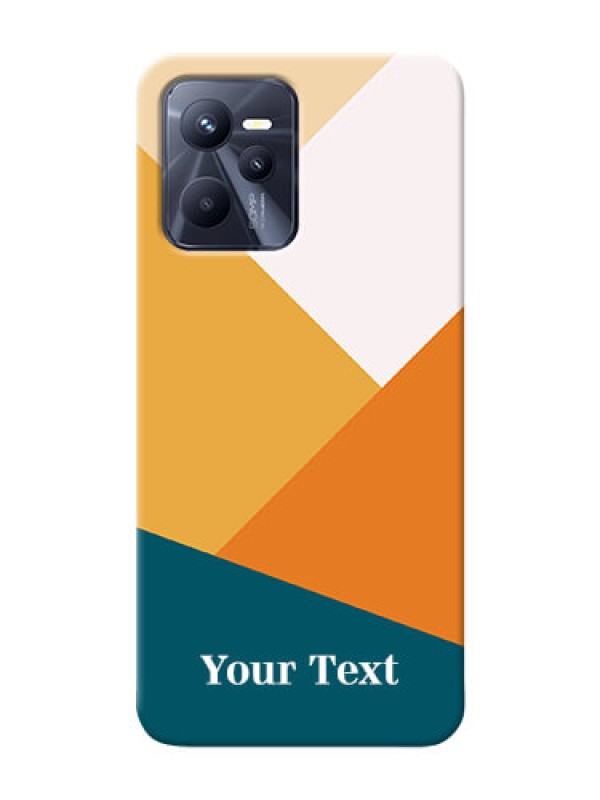 Custom Realme C35 Custom Phone Cases: Stacked Multi-colour Design