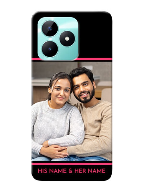 Custom Realme C51 Mobile Covers With Add Text Design