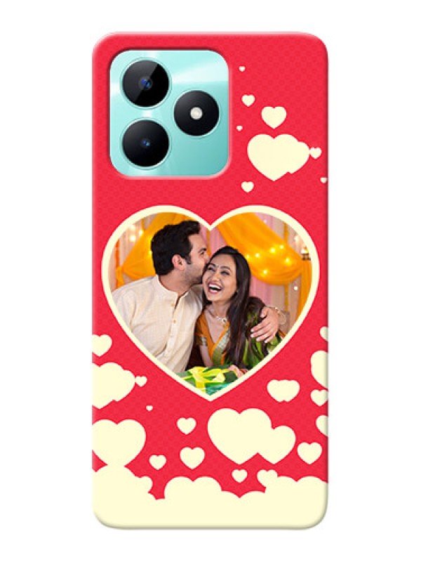 Custom Realme C51 Phone Cases: Love Symbols Phone Cover Design
