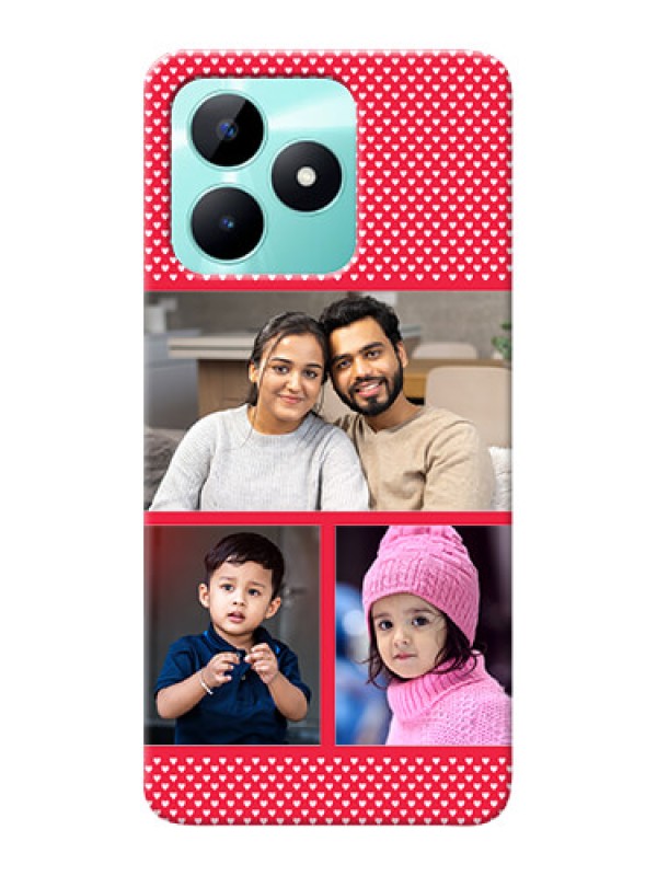 Custom Realme C51 mobile back covers online: Bulk Pic Upload Design