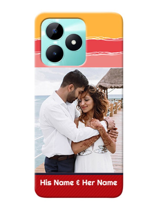 Custom Realme C51 custom mobile phone covers: Colorful Case Design