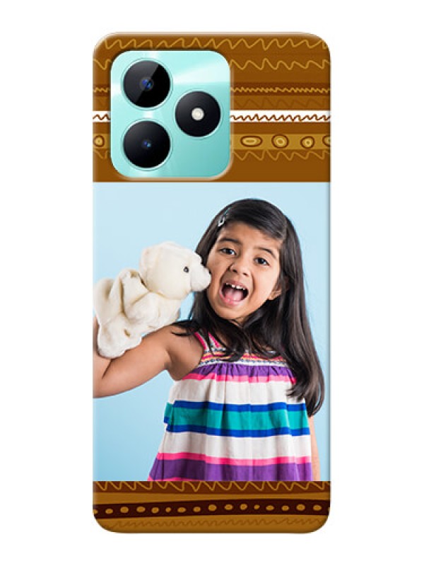 Custom Realme C51 Mobile Covers: Friends Picture Upload Design