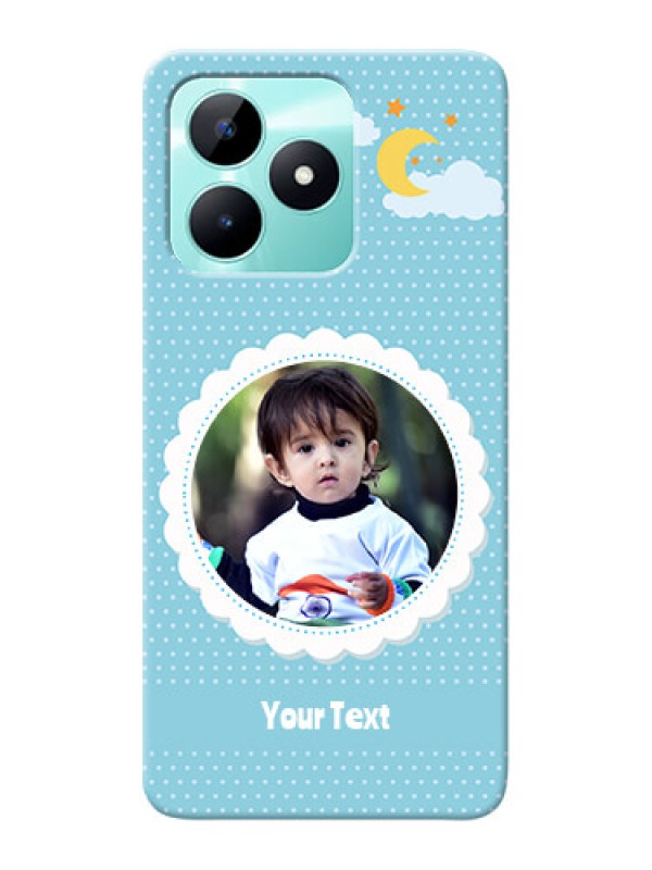 Custom Realme C51 mobile cases online: violet Pattern Design