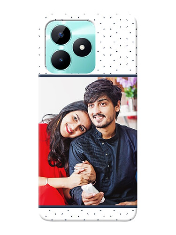 Custom Realme C51 Personalized Phone Cases: Premium Dot Design