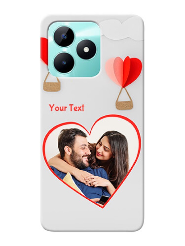 Custom Realme C51 Phone Covers: Parachute Love Design