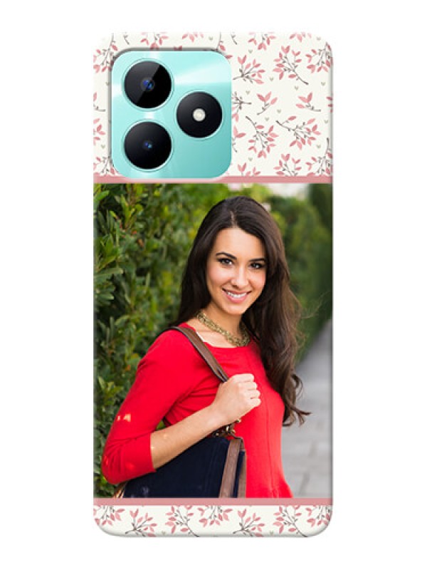 Custom Realme C51 Back Covers: Premium Floral Design