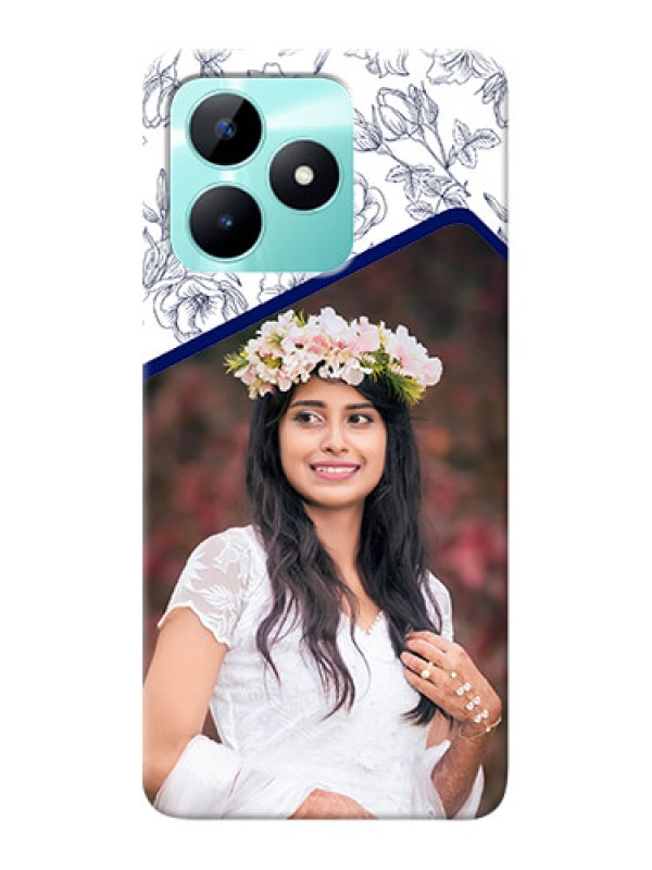 Custom Realme C51 Phone Cases: Premium Floral Design