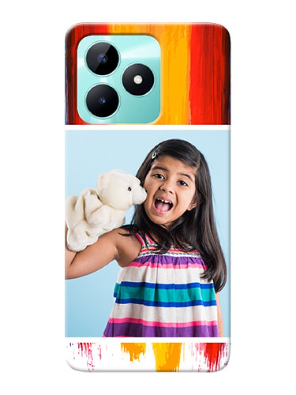 Custom Realme C51 custom phone covers: Multi Color Design