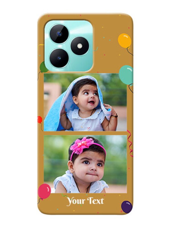 Custom Realme C51 Phone Covers: Image Holder with Birthday Celebrations Design