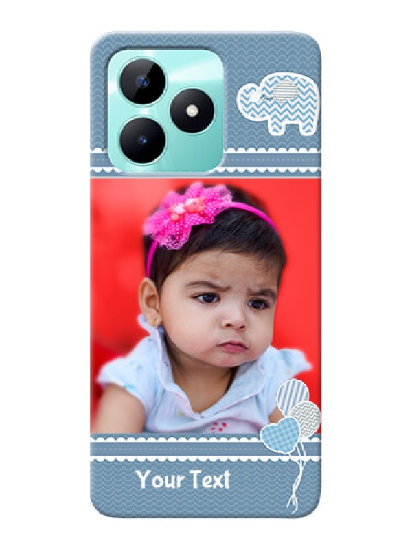 Custom Realme C51 Custom Phone Covers with Kids Pattern Design