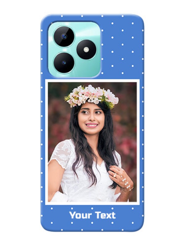 Custom Realme C51 Personalised Phone Cases: polka dots design