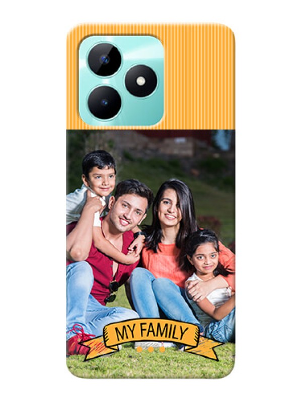 Custom Realme C51 Personalized Mobile Cases: My Family Design