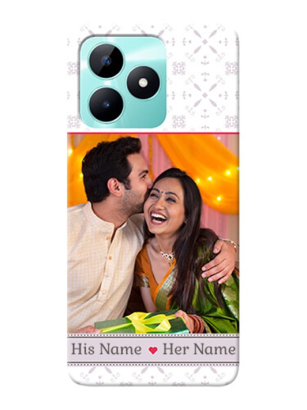 Custom Realme C51 Phone Cases with Photo and Ethnic Design