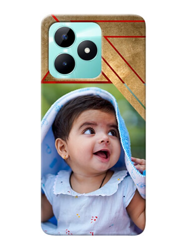 Custom Realme C51 mobile phone cases: Gradient Abstract Texture Design