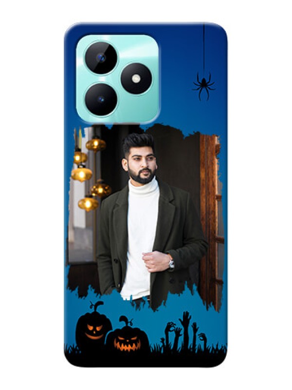 Custom Realme C51 mobile cases online with pro Halloween design