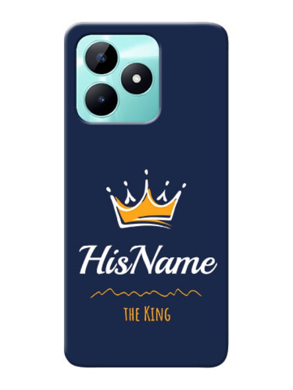 Custom Realme C51 King Phone Case with Name