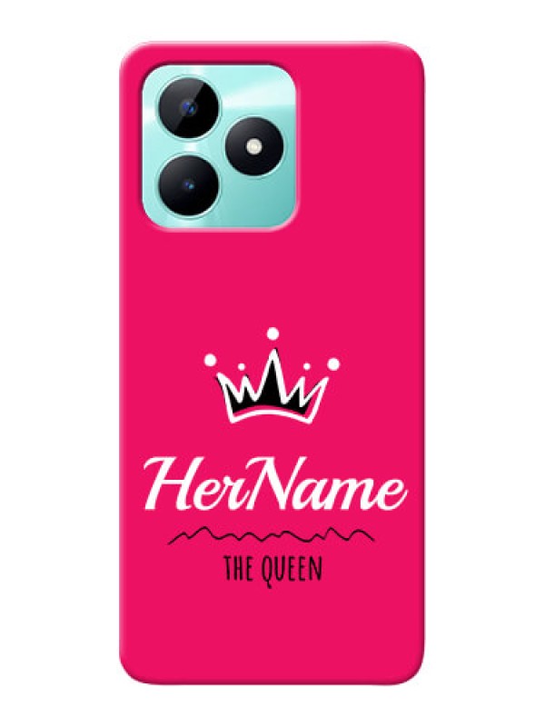 Custom Realme C51 Queen Phone Case with Name