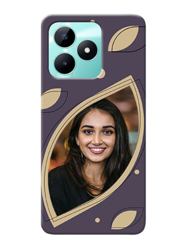 Custom Realme C51 Custom Mobile Case with Falling Leaf Design