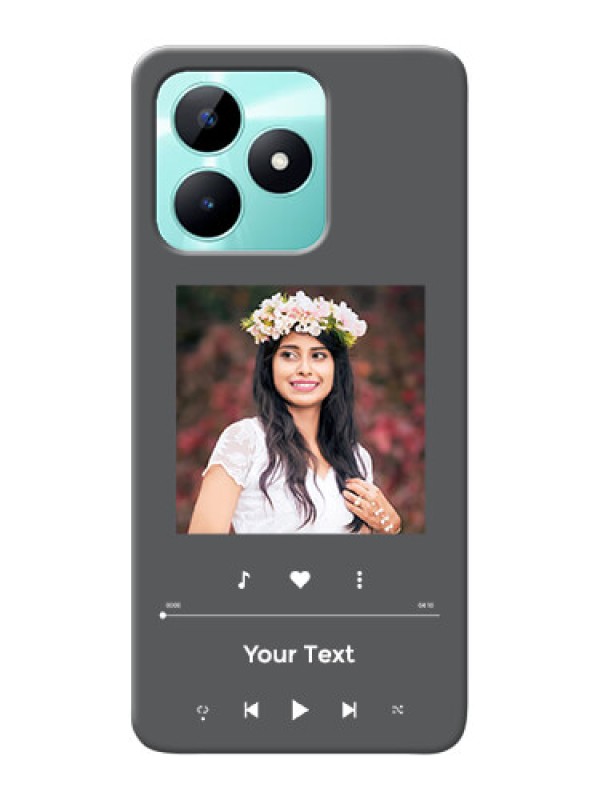 Custom Realme C51 Custom Mobile Case with Play The Music Design