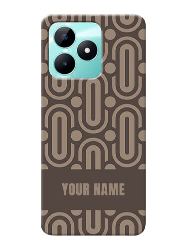 Custom Realme C51 Custom Phone Case with Captivating Zero Pattern Design