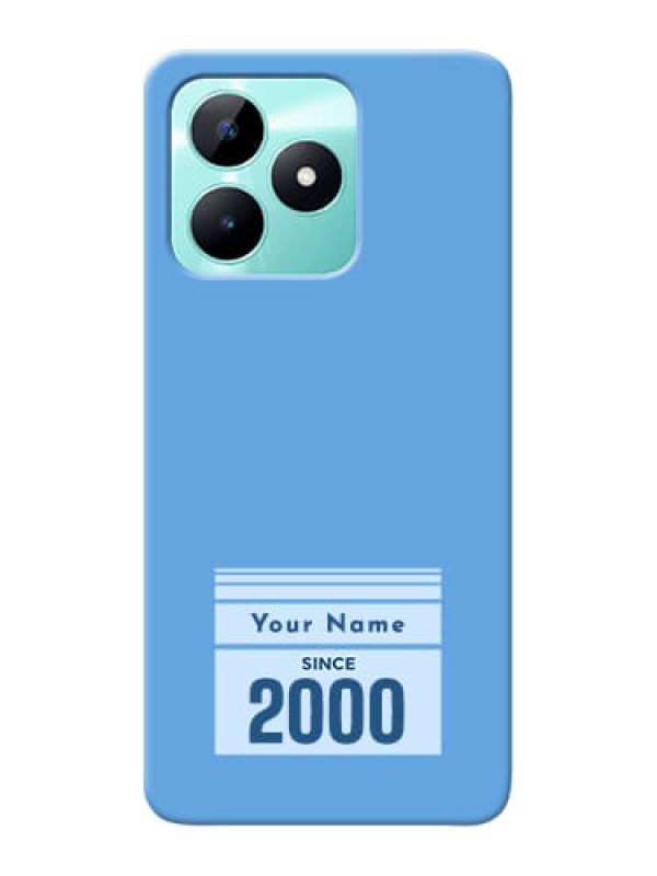 Custom Realme C51 Custom Mobile Case with Custom Year of birth Design