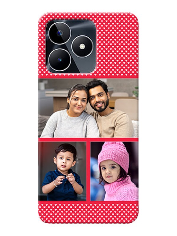 Custom Realme C53 mobile back covers online: Bulk Pic Upload Design