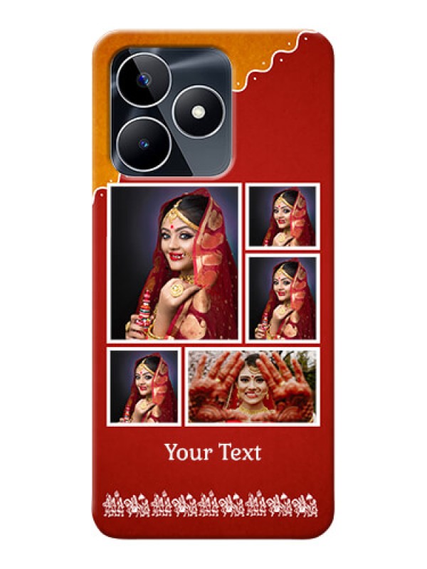 Custom Realme C53 customized phone cases: Wedding Pic Upload Design
