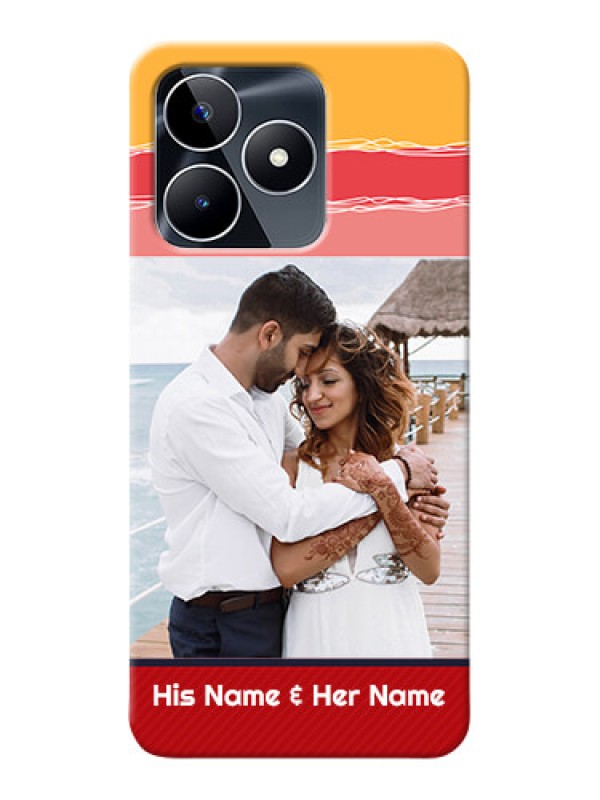 Custom Realme C53 custom mobile phone covers: Colorful Case Design