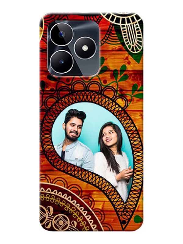 Custom Realme C53 custom mobile cases: Abstract Colorful Design