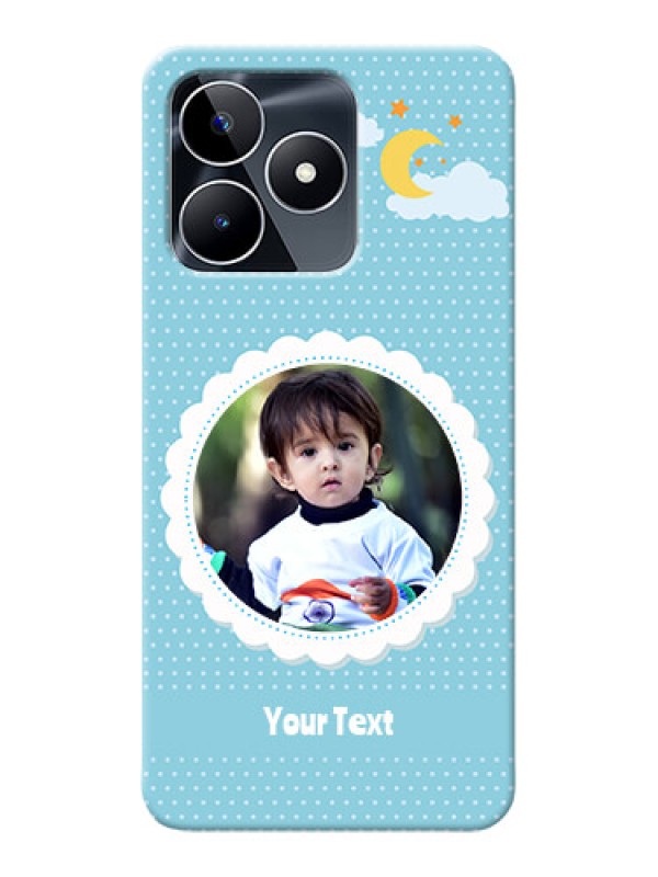 Custom Realme C53 mobile cases online: violet Pattern Design