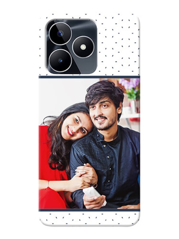 Custom Realme C53 Personalized Phone Cases: Premium Dot Design