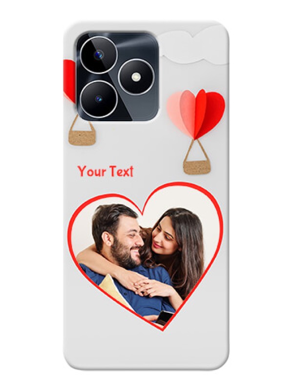 Custom Realme C53 Phone Covers: Parachute Love Design