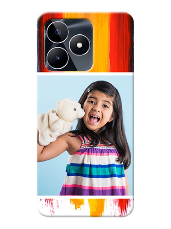Custom Realme C53 custom phone covers: Multi Color Design