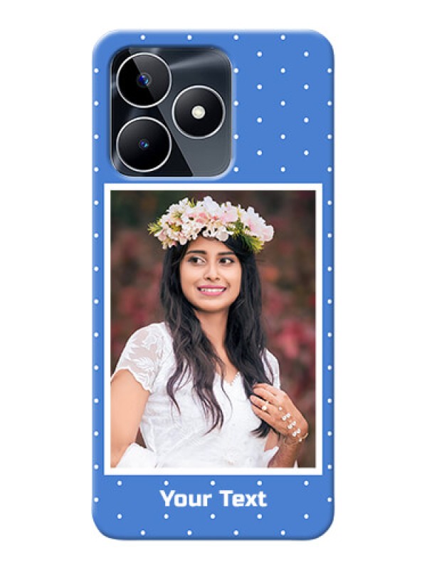 Custom Realme C53 Personalised Phone Cases: polka dots design