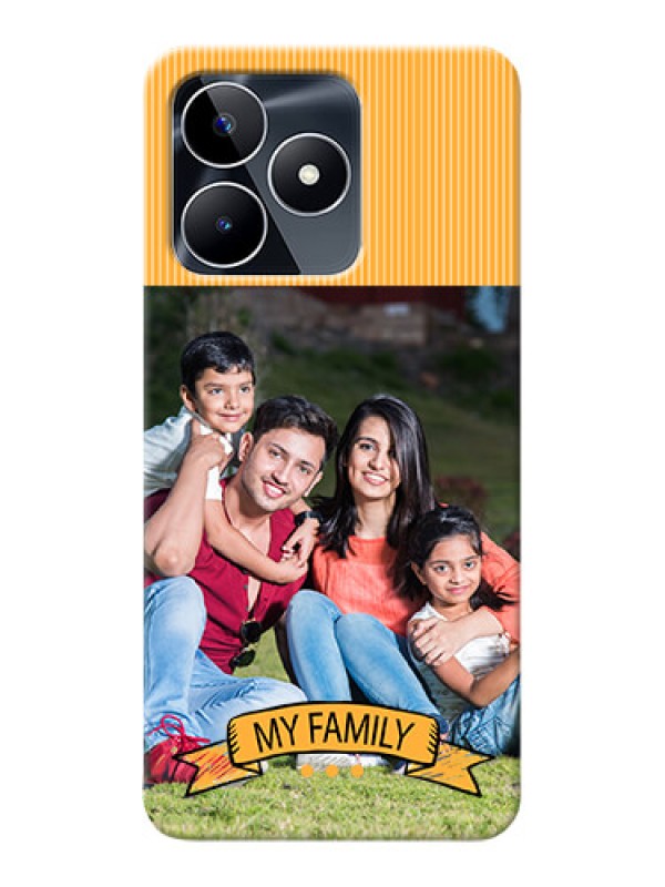 Custom Realme C53 Personalized Mobile Cases: My Family Design