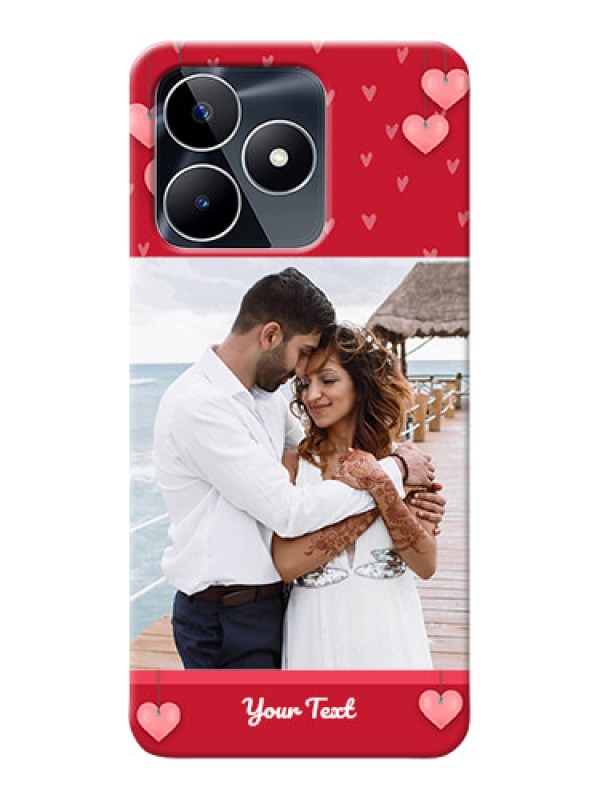 Custom Realme C53 Mobile Back Covers: Valentines Day Design