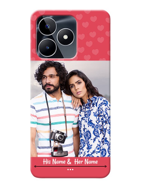 Custom Realme C53 Mobile Cases: Simple Love Design